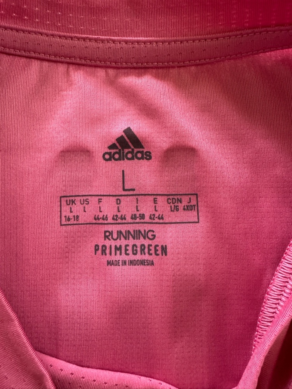 Adidas Pink Performance Running Tank - Picture 4 of 4
